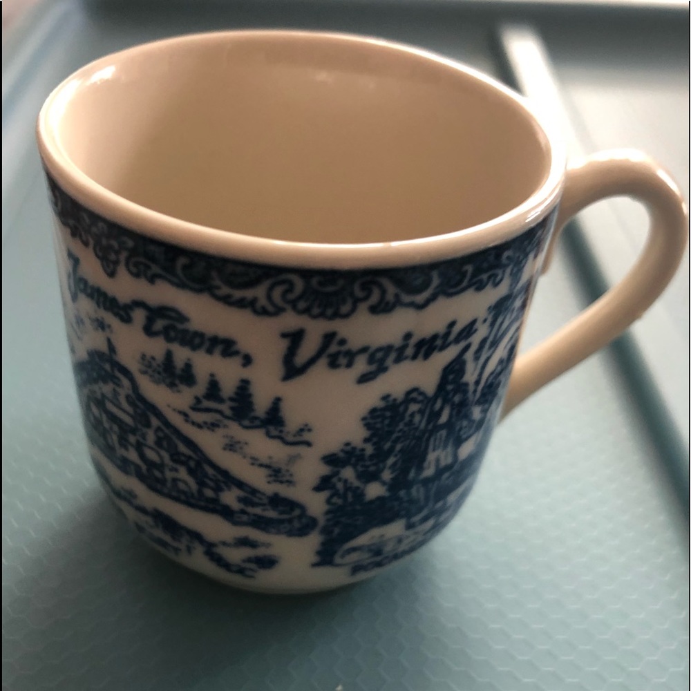 James Town Virginia Mini Cup, Sauce & Spoon Set